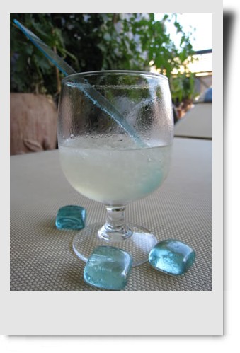 agua limon